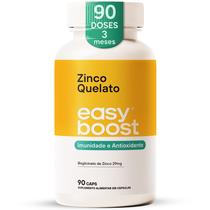 Zinco Quelato Easy Boost Bisglicinato 100% 29mg 90 Capsulas Zinco Quelato Easy Boost Bisglicinato 100% 29mg 90 Capsulas