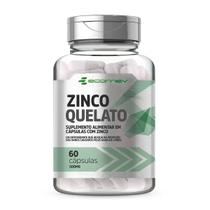 Zinco Quelato Puro Dose Máxima 400Mg 60 Cáps 2 Meses Ecomev