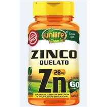 Zinco Quelato ZN 60 Cápsulas de 600mg