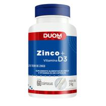 Zinco + Vitamina D3 60cps Duom Zinco + Vitamina D3 60cps Duom
