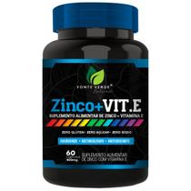 Zinco + Vitamina E 60 Cápsulas - Fonte Verde Zinco + Vitamina E 60 Cápsulas - Fonte Verde
