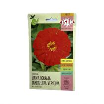 Zinnia Gigante da Califórnia Vermelha - 300mg de Sementes