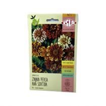 Zinnia Persa Anã Sortida - 300mg de Sementes Zinnia Persa Anã Sortida - 300mg de Sementes