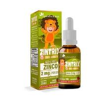 ZINTRIX KIDS Suplemento Infantil de Zinco (Zinco 2mg/gota) 20ml Sabor Morango - Flora Nativa