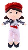 Zip 19103 - boneca maite - boina vermelha (35x12cm)
