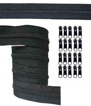 ziper 50 metros de ziper N05 fixo + 100 cursores sem trava