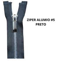 Ziper 80cm metal aluminio 5 separavel palito jaqueta cursor especial cores 1 und