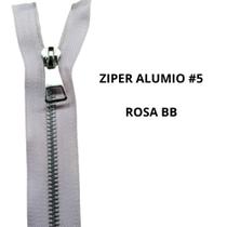 Ziper 80cm metal aluminio 5 separavel para jaqueta cursor especial cores 1 und