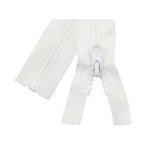 Zíper De Resina Longo 40cm 50cm 60cm 80cm Com Abertura Simples Para Casaco, Jaqueta, Acessórios De