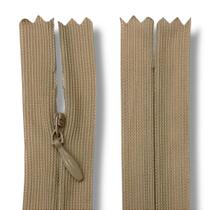 Ziper Invisível Fixo Tela n3 15cm - Cor Cafe Leite 10un BV1C Ziper Invisível Fixo Tela n3 15cm - Cor Cafe Leite 10un BV1C