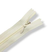 Ziper Invisível Fixo Tela n3 20cm - Cor Amarelo Cru 102/124 10un BV1ABC