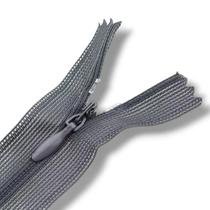 Ziper Invisível Fixo Tela n3 20cm - Cor Cinza 578 10un BV1ABC