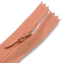 Ziper Invisível Fixo Tela n3 20cm - Cor Laranja 522 10un BV1ABC