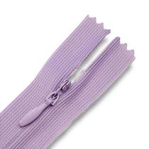 Ziper Invisível Fixo Tela n3 20cm - Cor Lilás 552 10un BV1ABC