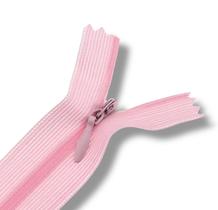 Ziper Invisível Fixo Tela n3 20cm - Cor Rosa Bebe 042 10un BV1ABC
