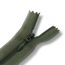 Ziper Invisível Fixo Tela n3 20cm - Cor Verde Oliva 263 10un BV1ABC