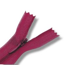 Ziper Invisível Fixo Tela n3 25cm - Cor Bordo 178 10un BV1B
