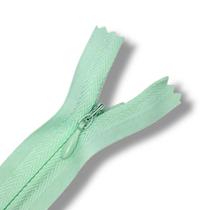 Ziper Invisível Fixo Tela n3 30cm - Cor Verde Bebe 2 10un BV1C