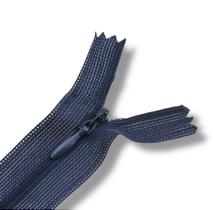Ziper Invisível Fixo Tela n3 45cm - Cor Azul Marinho Noite 226 10un BV1A
