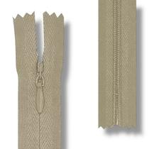 Ziper Invisível Fixo Tela n3 50cm - Cor Creme Escuro 069/297 10un PD1A Ziper Invisível Fixo Tela n3 50cm - Cor Creme Escuro 069/297 10un PD1A