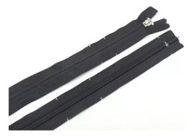 Zíper Invisível Preto 68Cm Sem Puxador Zíper Invisível Preto 68Cm Sem Puxador