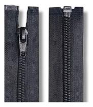 Zíper Nylon Destacável N5 60cm 10pc - Cor 580 Preto