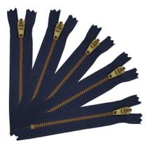 Ziper Para Calça Jeans Metal 10 cm - Kit Com 10 Unidades Ziper Para Calça Jeans Metal 10 cm - Kit Com 10 Unidades