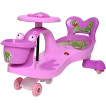 Zippy car animais divertidos rosa com musica e luz zippy