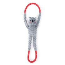ZippyPaws Koala RopeTugz Brinquedo Durável de Corda com Apito para Cães 71 cm