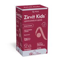 Zirvit Kids Polivitamínico Tutti-Frutti Infantil + Dosador - 150ml - Arese