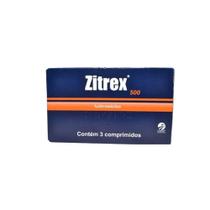Zitrex 500mg 3 comp. CEPAV Antibiótico - Cepav Castel