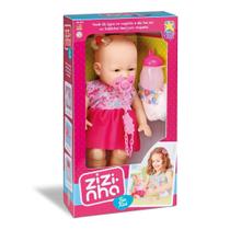 Zizinha Boneca Faz Xixi de Verdade com Acessórios Divertoys