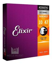 ZKITCorda Para Violão Aço Elixir Made In Usa Original Com SELO 010