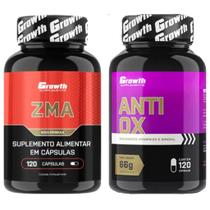 Zma 120 Caps + Anti-Ox Antioxidante 120 Caps Growth