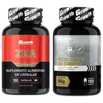 Zma 120 Caps + Cromo Picolinato 120 Caps Growth Supplements