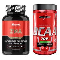 Zma 120 Caps Growth + Bcaa Top 120 Caps IntegralMedica