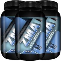 ZMA Body Power 3 Frascos - Magnésio + Zinco + Vitamina C + Colágeno Tipo 2 ZMA Body Power 3 Frascos - Magnésio + Zinco + Vitamina C + Colágeno Tipo 2
