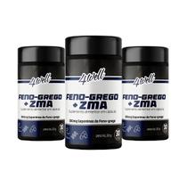 ZMA Booster/Testo 4well 300g - 60 cápsulas - Combo 3 Potes