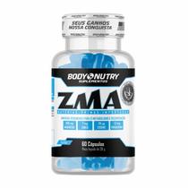 ZMA Pote 60 Capsulas Vitaminas e Minerais Magnésio Zinco Cromo Piridoxina Importado Original - Body Nutry