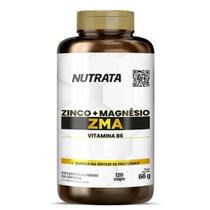 ZMA Pote Com 120 Cápsulas Nutrata ZMA Pote Com 120 Cápsulas Nutrata
