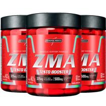 Zma Testo Booster 60 Caps Integralmedica Kit 3 Potes