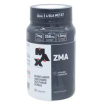 Zma Vitamina B6 Minerais Zinco Magnesio Max Titanium 90 Caps