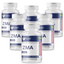 Zma Zinco Magnésio Cromo B6 500Mg 60 Cáps Muwiz Kit X6