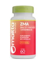 ZMA - Zinco + Magnésio + Vitamina B6 - 1,200mg com 60caps MAltta Duom ZMA - Zinco + Magnésio + Vitamina B6 - 1,200mg com 60caps MAltta Duom