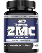 ZMC Carbon Zinco Magnésio Cálcio 120 Cápsulas 950mg ZMC Carbon Zinco Magnésio Cálcio 120 Cápsulas 950mg