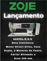 Zoje A8200L-R-S-U-Reta Eletrônica Faca Dupla-220v Zoje A8200L-R-S-U-Reta Eletrônica Faca Dupla-220v