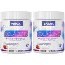Zolve Colágeno + Acido Hialurônico 2UN 260G
