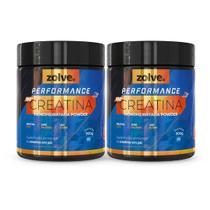 Zolve Creatina Performance - 2 Potes - Suplemento Vitamina