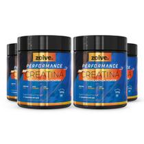 Zolve Creatina Performance - 4 Potes - Suplemento Vitamina