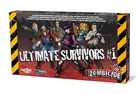 Zombicide Box of Zombies 1 Ultimate Survivors Jogo de tabuleiro